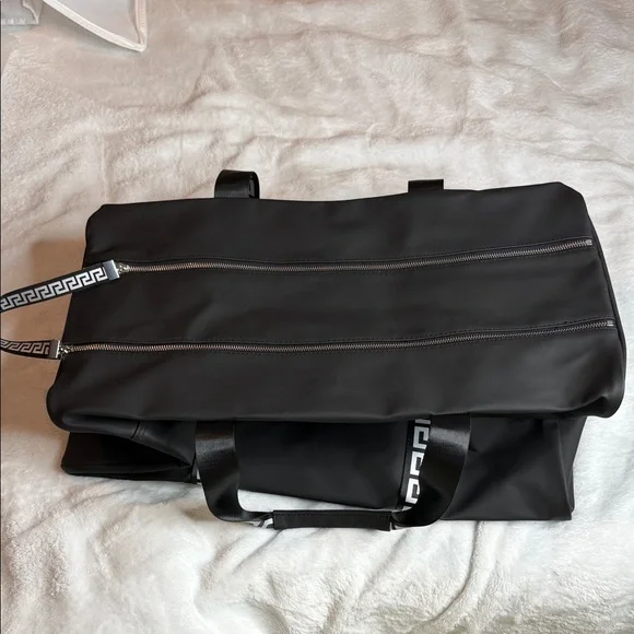 Versace Black and White Duffel Bag - Picture 8 of 12